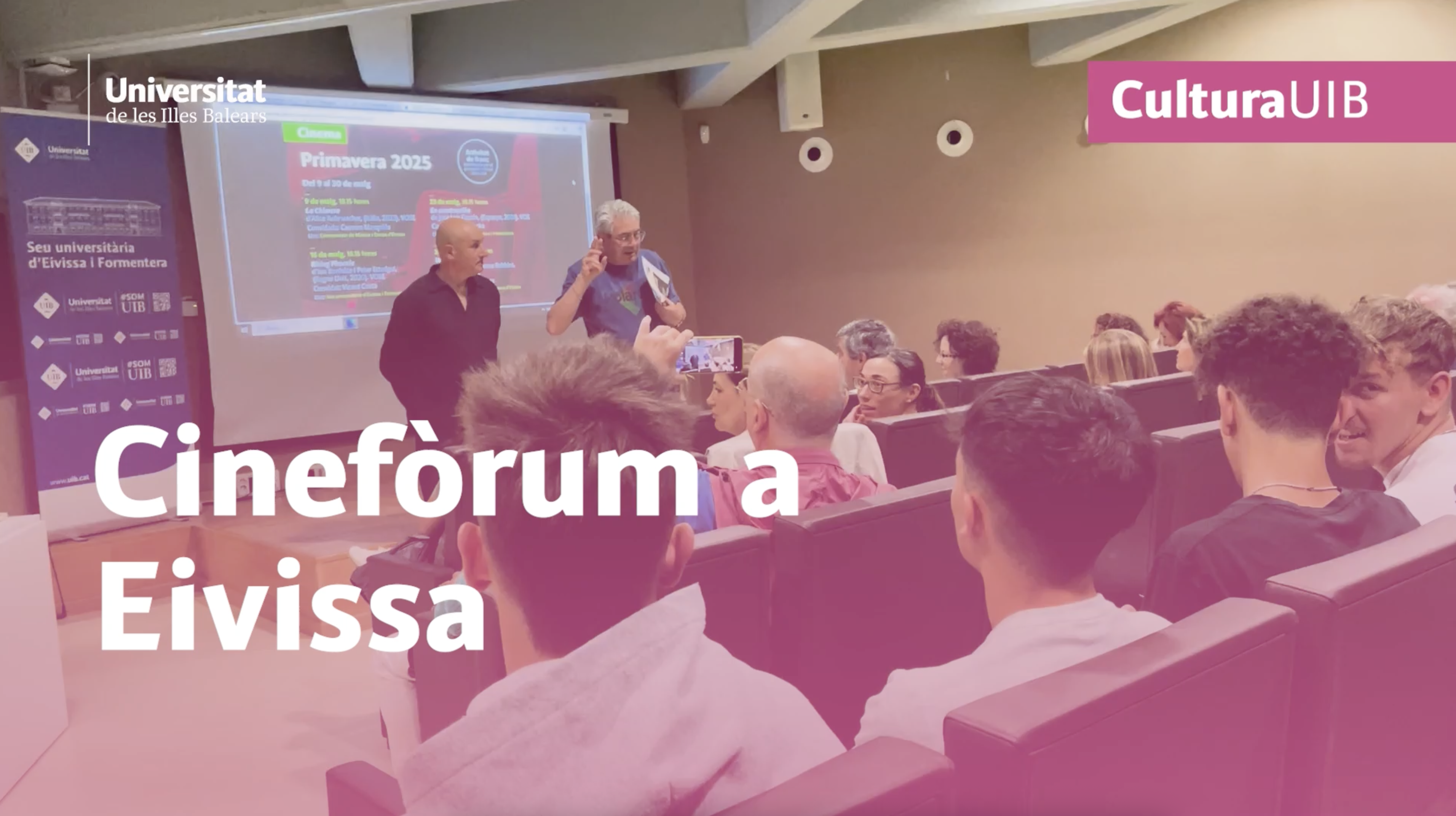 Cinema forum in Ibiza